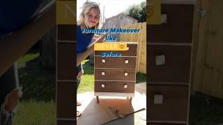 Can A Dresser Be a Mermaid?!? ‍️ #diy #furnitureflip #beforeandafter