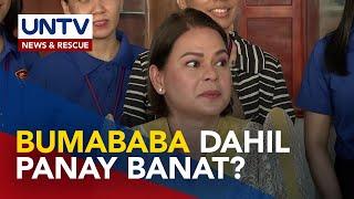 Mga banat ni VP Sara vs PBBM admin, maaaring isa sa dahilan ng mababang survey ratings – analyst