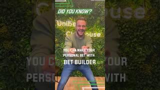 Have you ever used Bet Builder?  #bettingtips #betting #football #sportsbetting #unibet