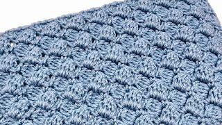 Beautiful Crochet Side Saddle Cluster Stitch - Crochet Pattern Tutorial