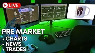  (11/14) PRE-MARKET LIVE STREAM - POWELL SPEECH DAY | PPI Release | AAPL MSFT TSLA NVDA Key Levels