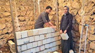 A successful team: Jesus and Fatima. Renovating the house and creating income from tailoring