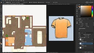 Videoguide - Improve Design Skectche, Architecture Plan View, Tech Drawing with Colors and Patterns