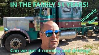 12v71 Detroit Diesel Powered Family Heirloom 1971 Peterbilt 351 Will it Start?