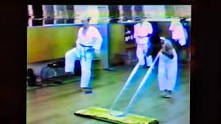 1987 - Uehara Ko Dojo Demos:  Goju Ryu, Shorin Ryu & Ryu Kyu Kobudo. Okinawa.  Katherine Loukopoulos