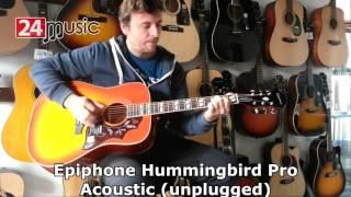 Epiphone Dove or Hummingbird - sound test