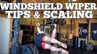 Windshield Wiper Tips & Scaling the Exercise