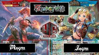 Force of Will TCG Lilas VS. Selesta The Epic of the Dragon Lord FOW