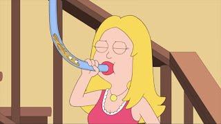 Francine Swallows Klaus - American Dad! (S16E12) | Vore in Media