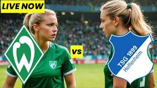 Werder Bremen Frauen gegen Hoffenheim Frauen Fußball-Live-Spiel | Deutsche Frauen-Bundesliga