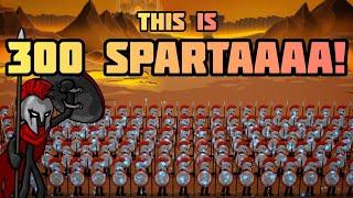 Stick War 3 - THIS IS SPARTA! 300 Speartons In The Battlefield! Stick War 3 Epic And Funny Montage