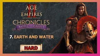 Age of Empires 2: Chronicles Battle for Greece Campaign Walkthrough Part 7 - Earth and Water