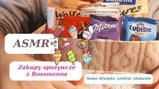 ASMR zakupy spożywcze z Rossmanna. Relaks, szelest, stukanie, pukanie. Ukojenie w 5 minut.