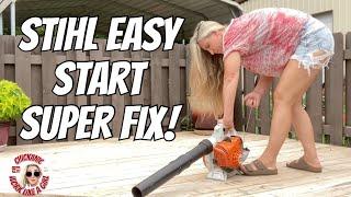 STIHL'S "Easy Start" FAIL! How to fix it FOR GOOD! Stihl BG 56 C