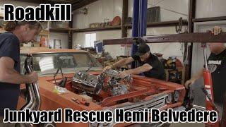 Junkyard Rescue Hemi Belvedere! - Roadkill S13E01 - Reality Car TV Show