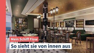 Mein Schiff Flow: First insights into the interior