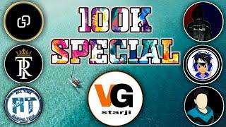 100k Special Video Must Watch | Teeky Tech , Technicians Rahul ,Technical  Editing Gamer, Guru Gamer