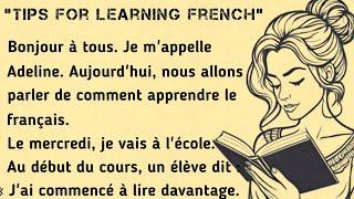 Comment apprendre le français । How to Learn French। French Story for beginners ( A1-A2 )