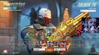 GALE INSANE SOLDIER 76 OVERWATCH 2 SEASON 11 TOP 500