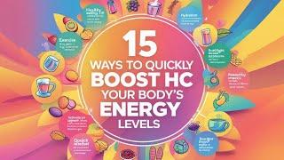 15 ways to quickly boost your body’s energy levels | Health Tips