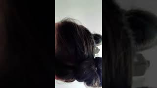 Turquoise Blue Space Buns Hair Style