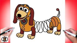 How To Draw Slinky Dog | Disney Toy Story