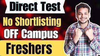 Finally Direct Test Hiring | Namma Yatri Hiring Challenge | OFF Campus Drive For Freshers |Apply Now