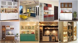 Latest Crockery Unit Designs 2023 || Dining Room Crockery Units || Latest Dining Room Cupboards