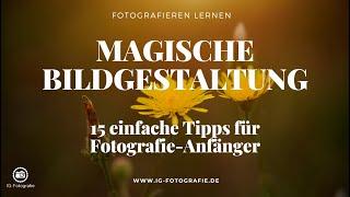 Fotografieren lernen: 15 super einfache Tricks für deine Bildgestaltung