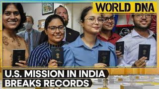 US mission in India breaks record, processes 1 million visa applications | Latest News | WION