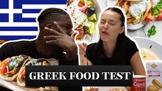 GERMANS Try GREEK Food For The First Time! (fail)