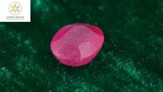 Buy 3.45 Carat Natural African Ruby Gemstone | aiagemstones.com