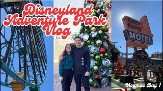 VLOGMAS DAY 1| Disneyland Adventure Park Vlog|1st Time At Disneyland!!!