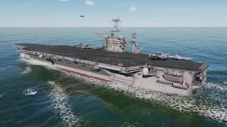 DCS Supercarrier | CVN-73 "George Washington" | LSO & Elevators & Hangar