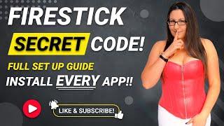 SECRET Firestick Install Code for a FULLY LOADED Firestick  Download Every App!!