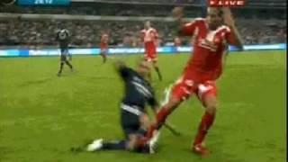 Wasilewski's leg gets broken by Axel Witsel! Horrible tackle...