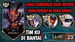 MENGGENDONG TIM DARI KEKALAHAN DI SAAT AWAL 2 DI BANTAI | MOBILE LEGENDS