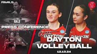 Dayton Volleyball after loss to Nebraska in NCAA tournament | Press Conference