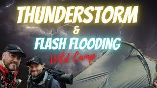 Thunderstorm & Flash Flooding - Extreme Wild Camping on the UK Moors