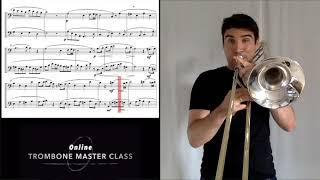 LPT#4 Bordogni's Vocalize for 2 trombones Nr 5 - Fabrice Millischer