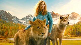 "بنت بتلاقى ذئب وشبل صغيرين فبتاخدهم تربيهم ولما بيكبروا بيدافعوا عنها " ملخص the lion and the wolf