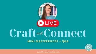 Craft and Connect with me LIVE