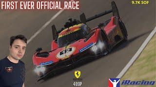 iRacing - PRIMEIRA OFICIAL DA FERRARI 499P LMDH