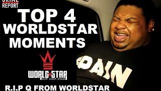 Top 4 Worldstar HipHop Moments On Grime Report Tv (R.I.P Q From Worldstar HipHop)