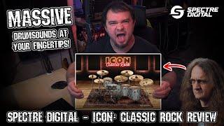 How MASSIVE sounding do you want your DRUMS? YES! | Spectre Digital ICON: CLASSIC ROCK Review