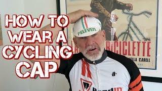 How to Wear a Cycling Cap