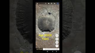 Meteor Crater Arizona I Amazing Natural Images on Google Earth I