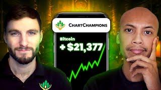 I Tried Day Trading Cryptocurrency Inside Chart Champions And THIS Happened!