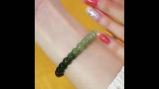 Gradient & Jade Jadeite Bracelet