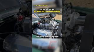 Why was giant superchargers so popular? #supercharger #v8supercharged #gasser #gasserstyle #volvo